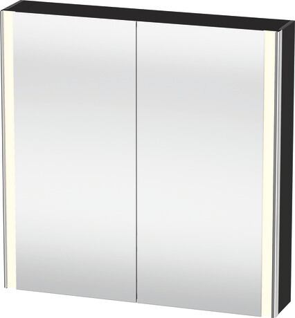 Duravit XSquare 31" Graphite Mirror Cabinet With Lighting (XS711208080)