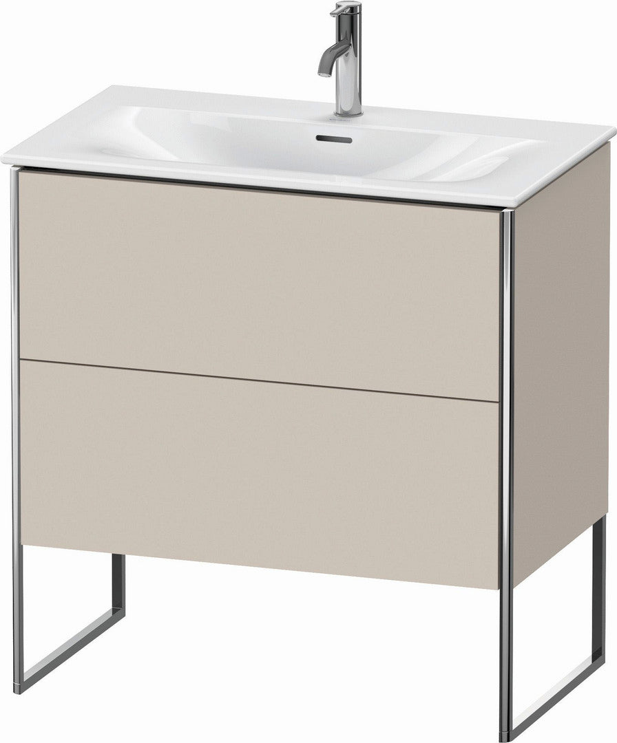 Duravit XSquare 32" Taupe Two Drawer Floorstanding Vanity Unit (XS452409191)