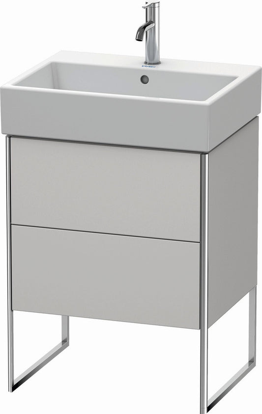 Duravit XSquare 23" Nordic White Two Drawer Floorstanding Vanity Unit (XS447303939)