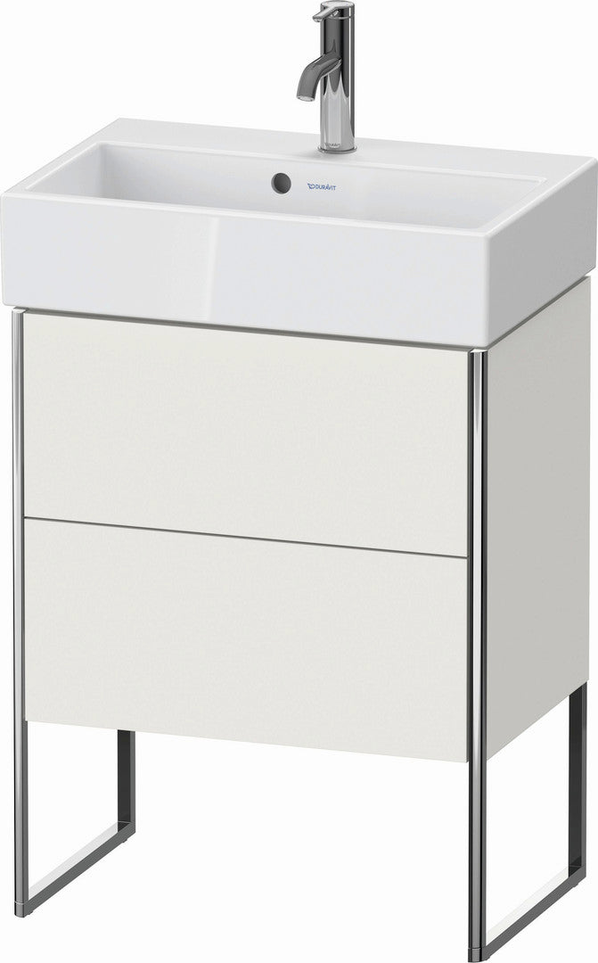Duravit XSquare 23" Nordic White Two Drawer Floorstanding Vanity Unit (XS447803939)