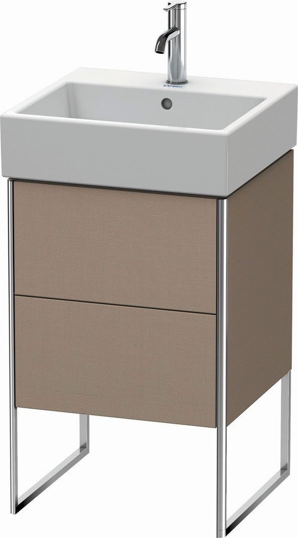Duravit XSquare 19" Linen Two Drawer Floorstanding Vanity Unit (XS447207575)