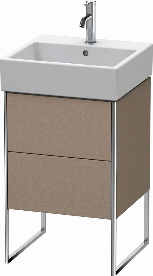 Duravit XSquare 19" Linen Two Drawer Floorstanding Vanity Unit (XS447207575)