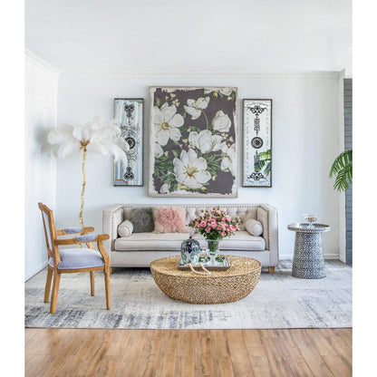 A&B Home 16" x 48" Bundle of 9 Set of Two Rectangular Aged Bronze Two Doorway Past Wall-Mounted Mirror Panel