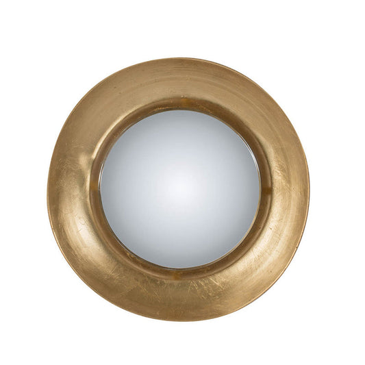A&B Home 19" x 19" Bundle of 11 Round Gold With LED Lighting Wall-Mounted Mirror