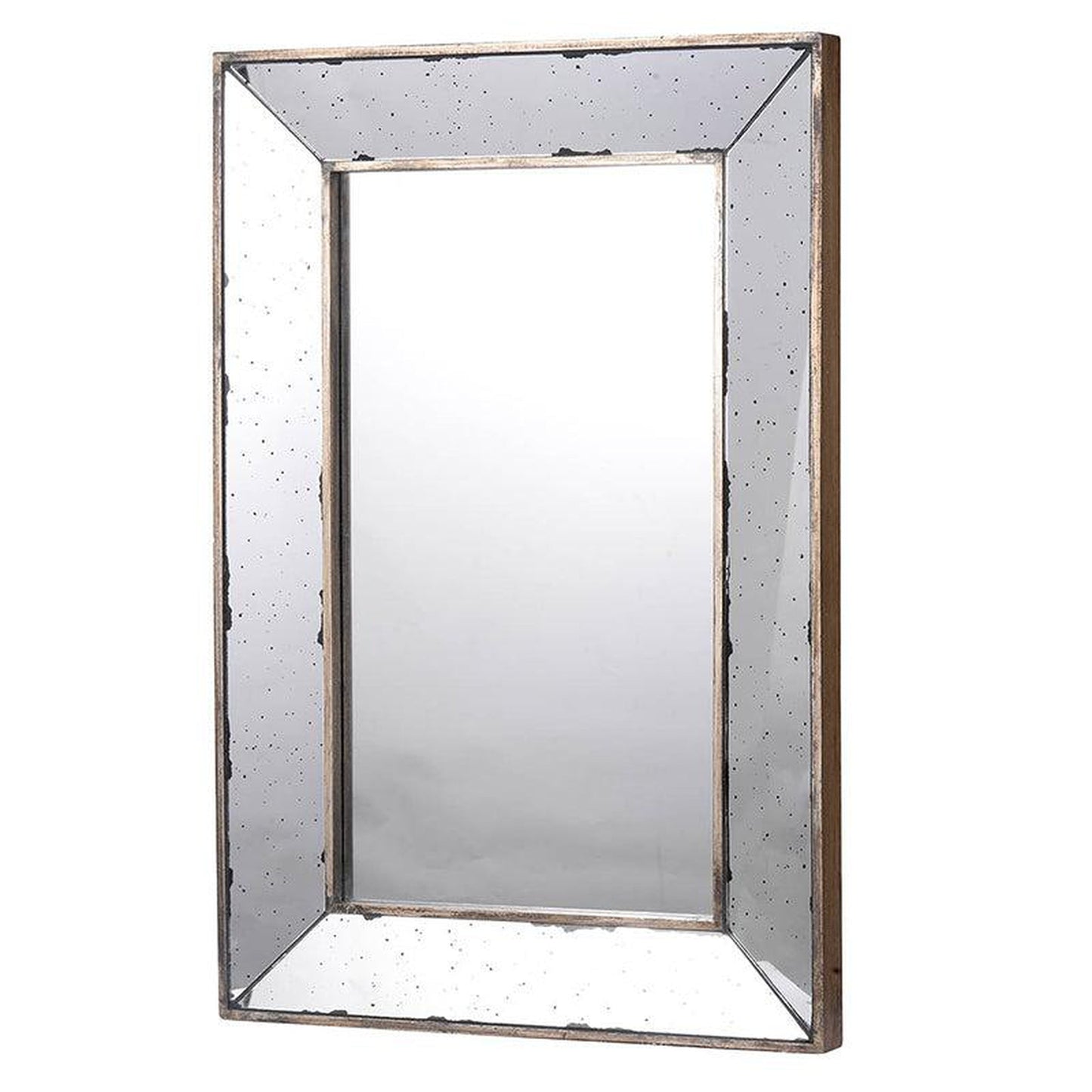 A&B Home 20" x 12" Bundle of 46 Rectangular Mirrored Frame Wall-Mounted Mirror