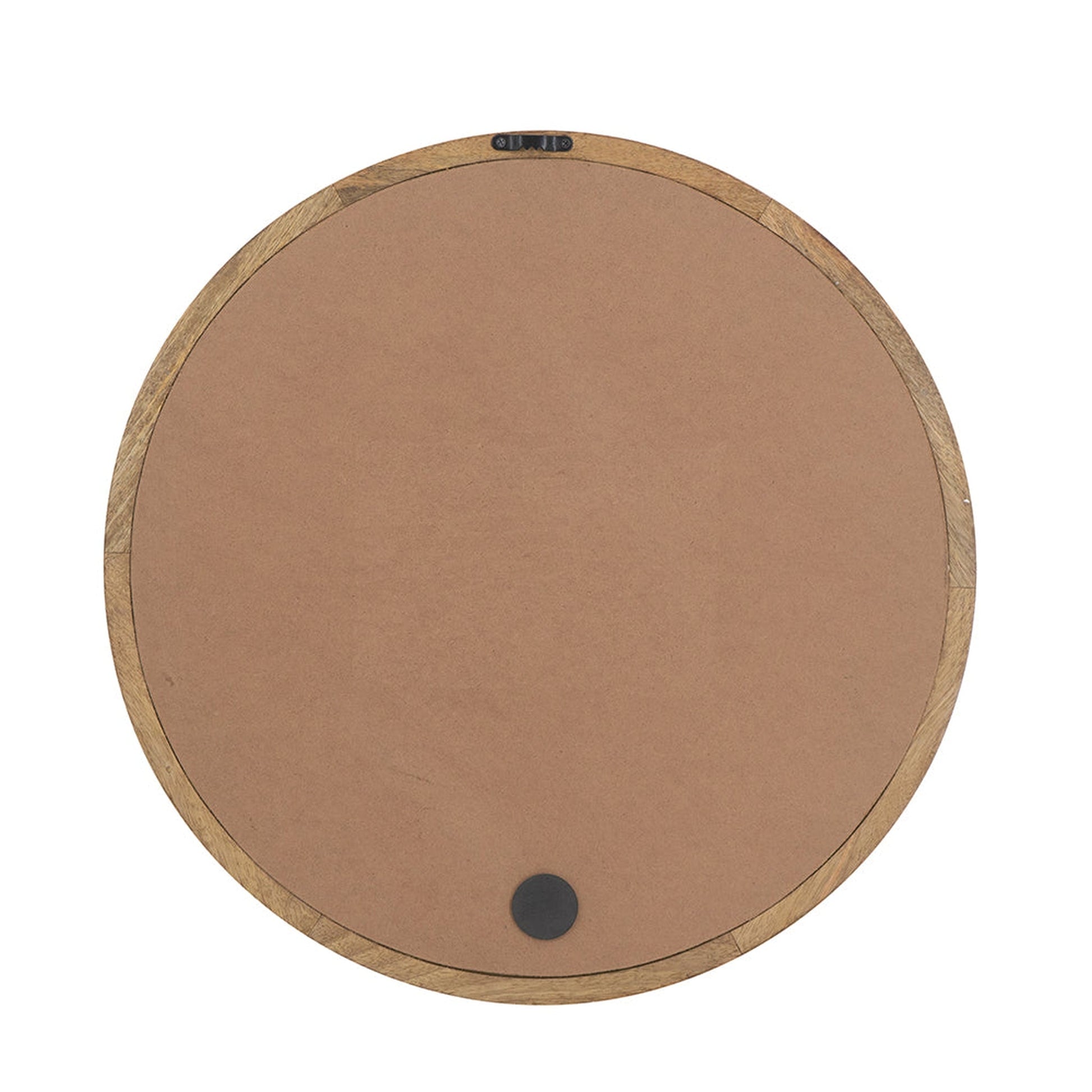 A&B Home 20" x 20" Bundle of 36 Round Natural Brown Frame Wall-Mounted Mirror
