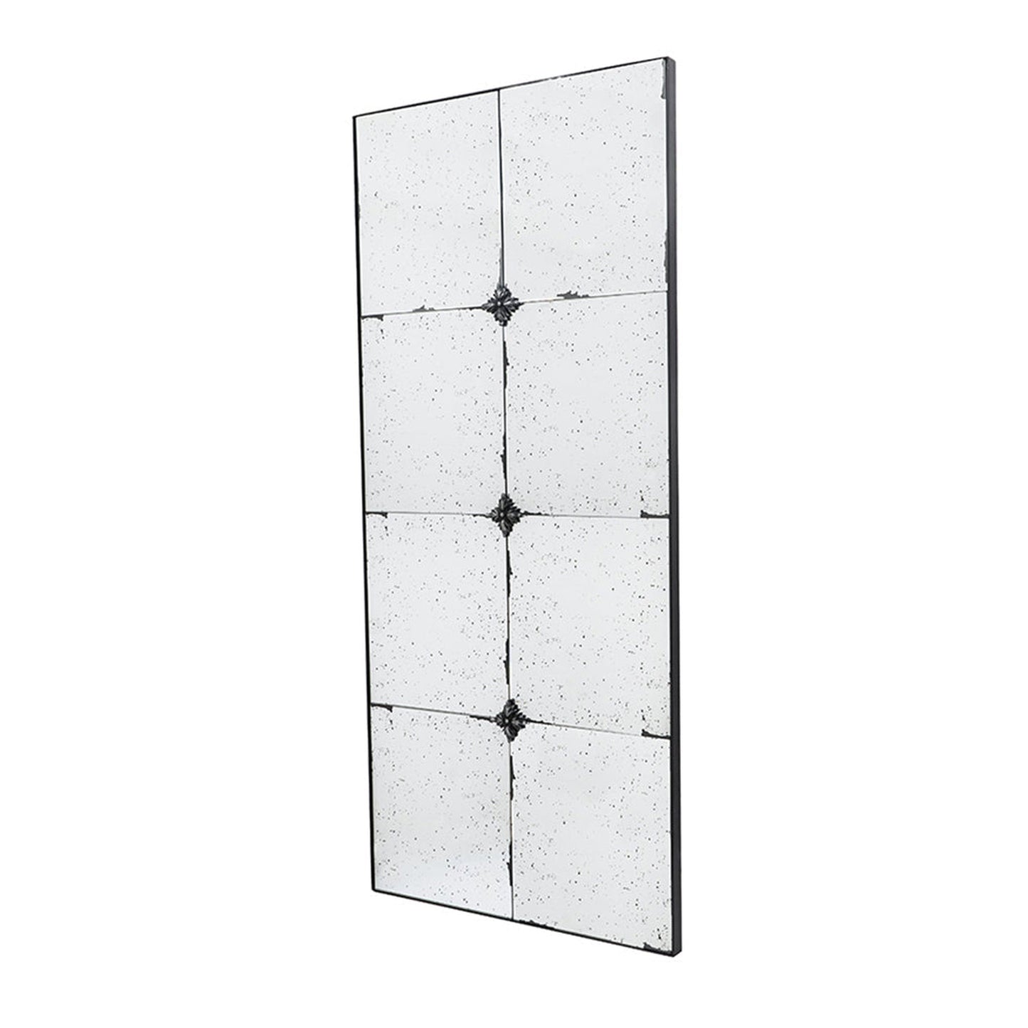 A&B Home 21" x 47" Bundle of 12 Rectangular Antique Glass Wall-Mounted Mirror