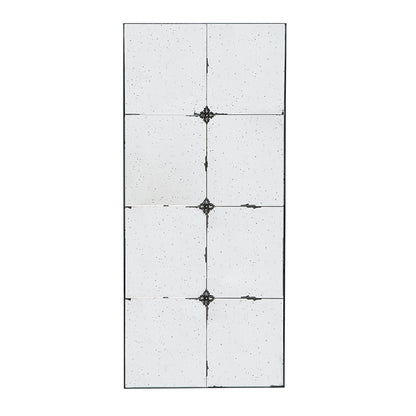 A&B Home 21" x 47" Bundle of 12 Rectangular Antique Glass Wall-Mounted Mirror