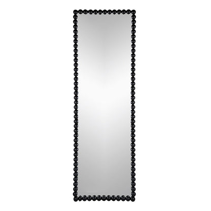 A&B Home 23" x 72" Bundle of 8 Rectangular Full-Length Black Beaded Metal Frame Wall-Mounted Mirror