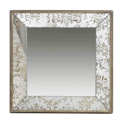 A&B Home 24" x 24" Bundle of 22 Square Wood Frame Wall-Mounted Mirror