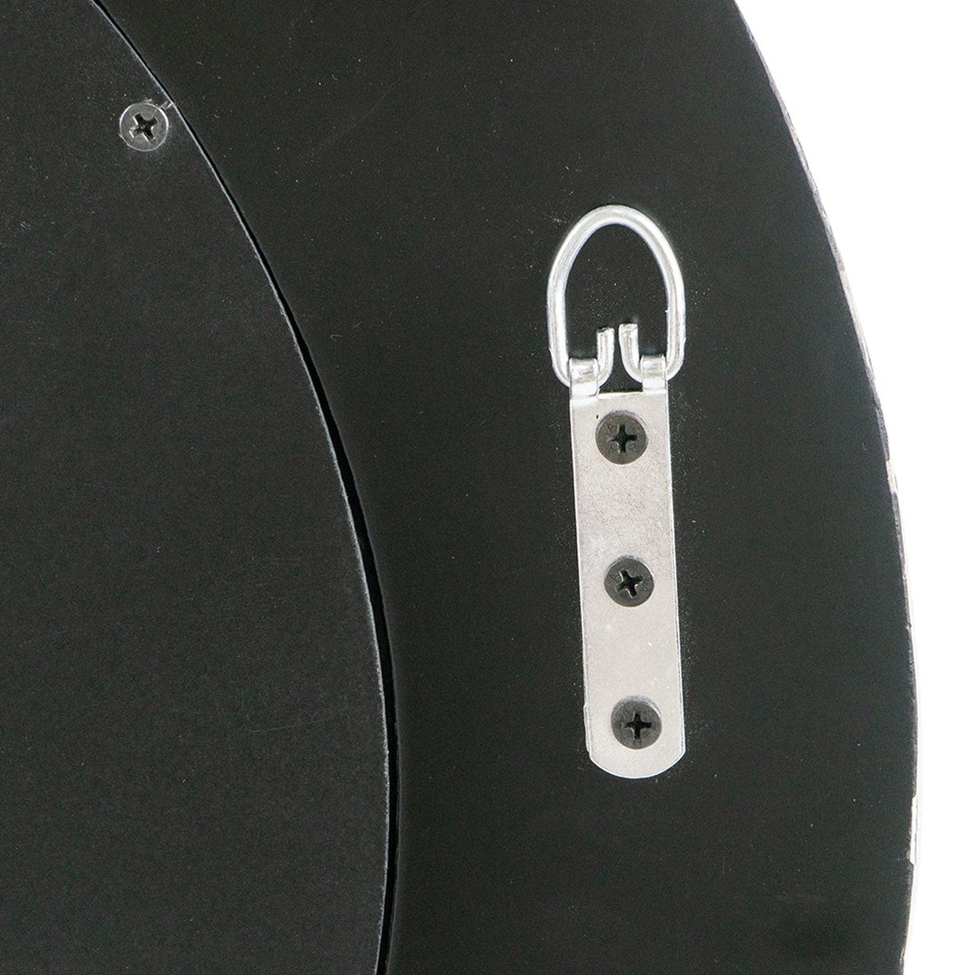 A&B Home 24" x 24" Bundle of 24 Circular Geometric White Capiz Frame Wall-Mounted Mirror