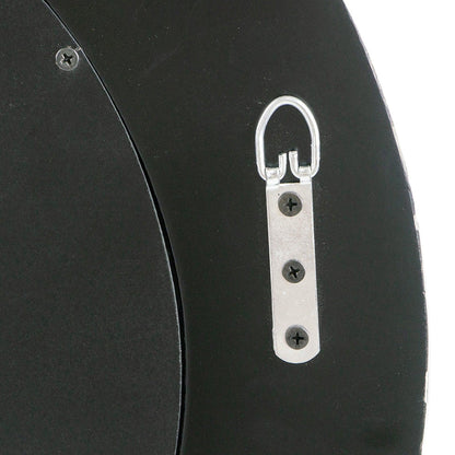 A&B Home 24" x 24" Bundle of 24 Circular Geometric White Capiz Frame Wall-Mounted Mirror