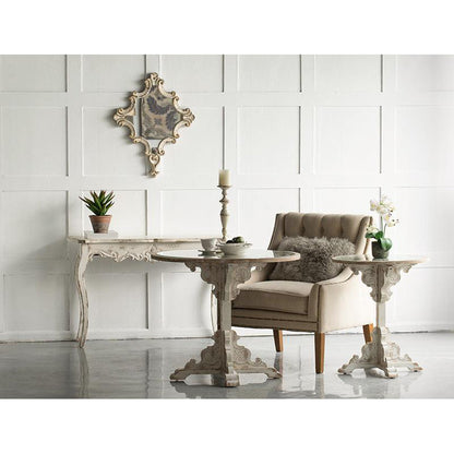 A&B Home 24" x 30" Bundle of 24 Diamond-Shaped White Wood Frame Wall-Mounted Mirror