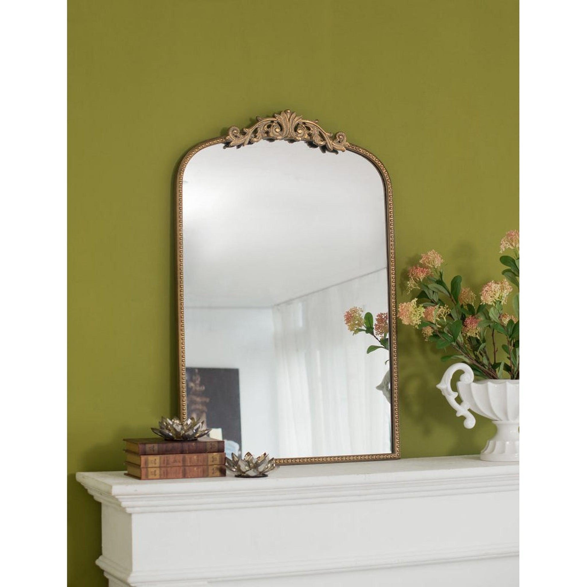 A&B Home 24" x 36" Bundle of 20 Rectangular Gold Frame Wall-Mounted Mirror