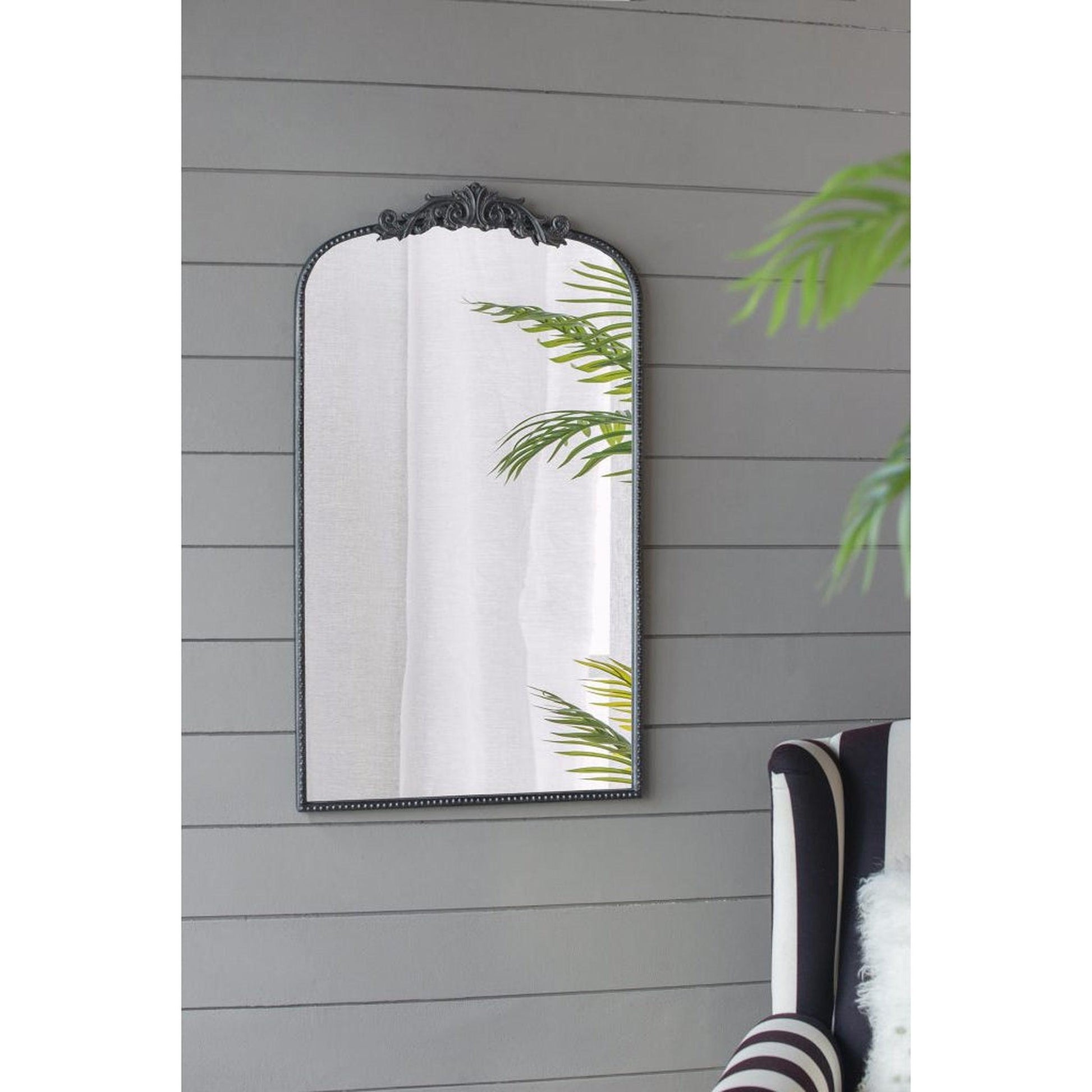 A&B Home 24" x 42" Bundle of 12 Rectangular Black Frame Wall-Mounted Mirror