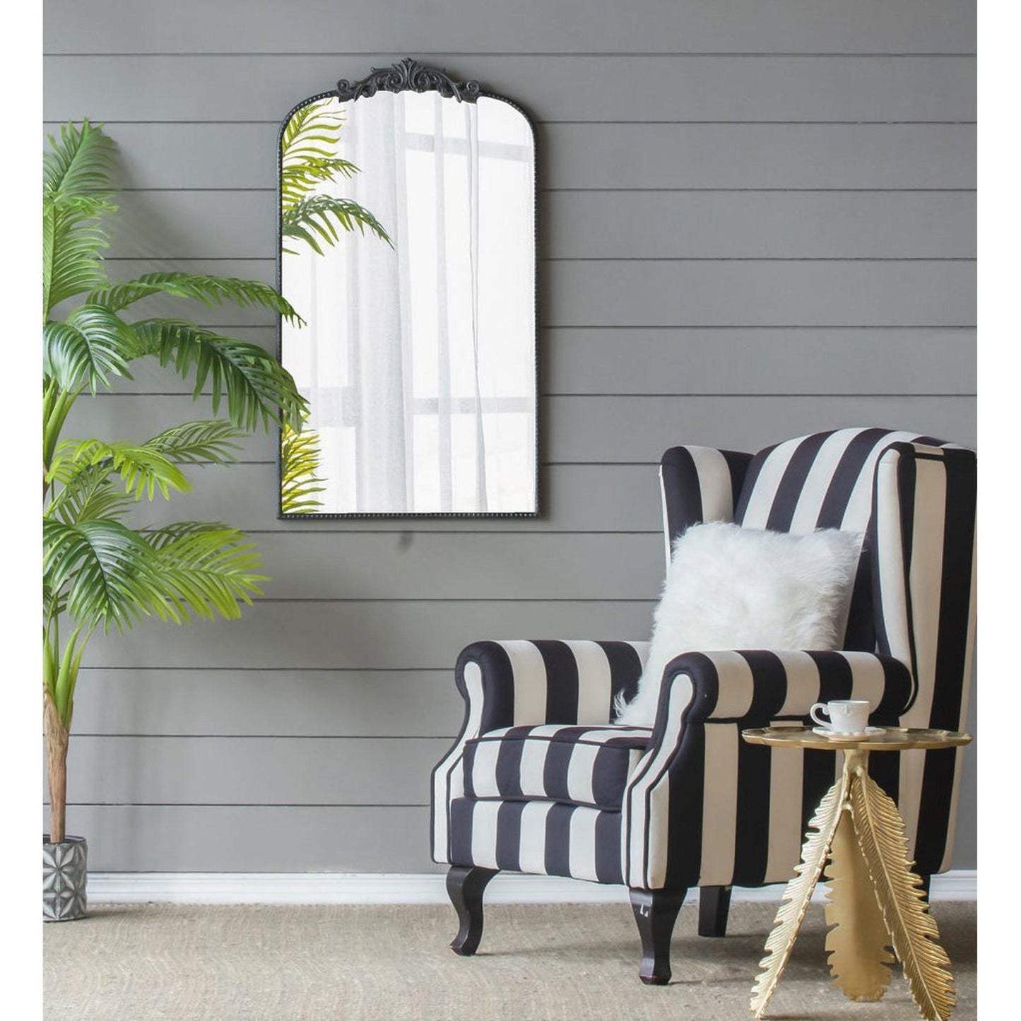 A&B Home 24" x 42" Bundle of 18 Rectangular Black Frame Wall-Mounted Mirror