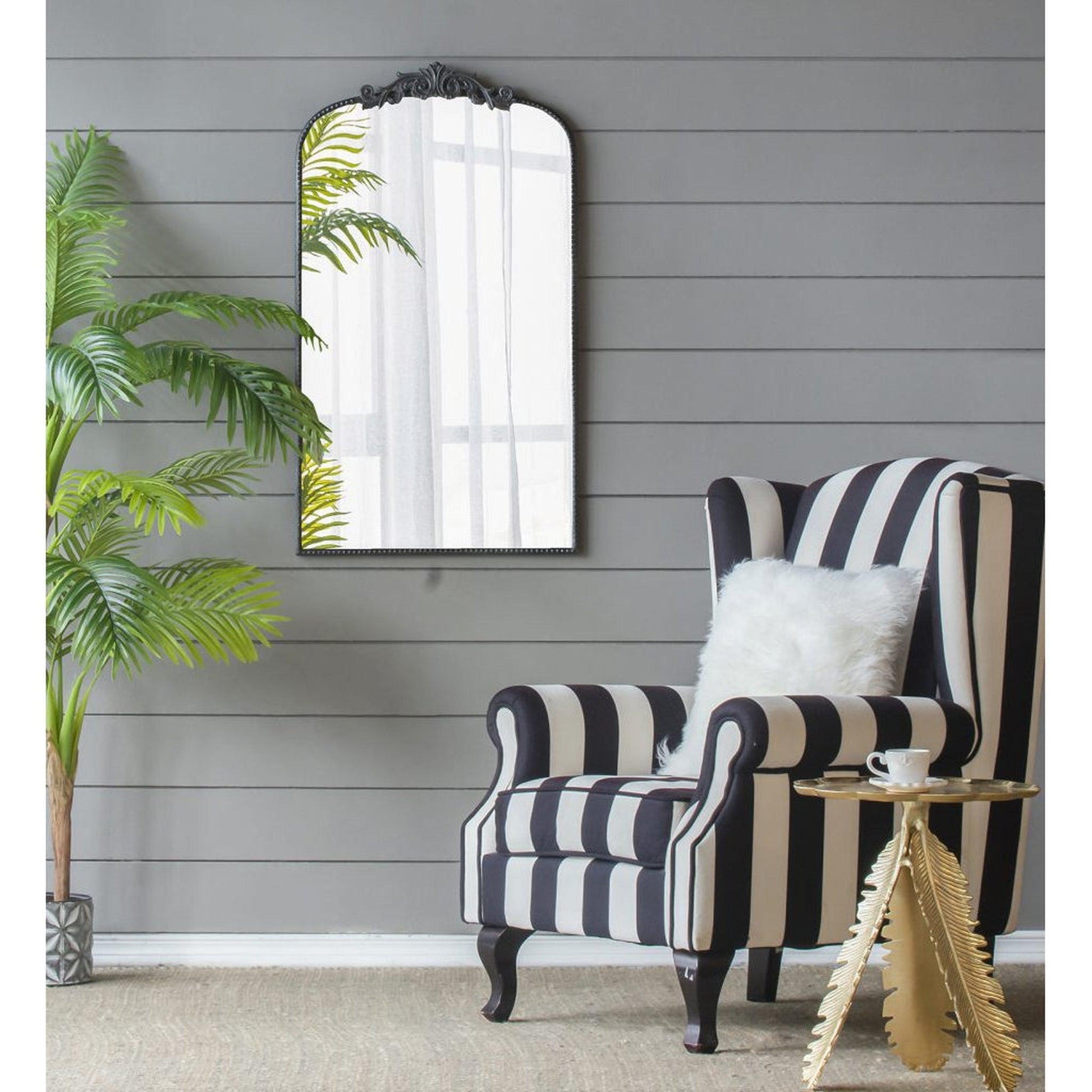 A&B Home 24" x 42" Bundle of 18 Rectangular Black Frame Wall-Mounted Mirror