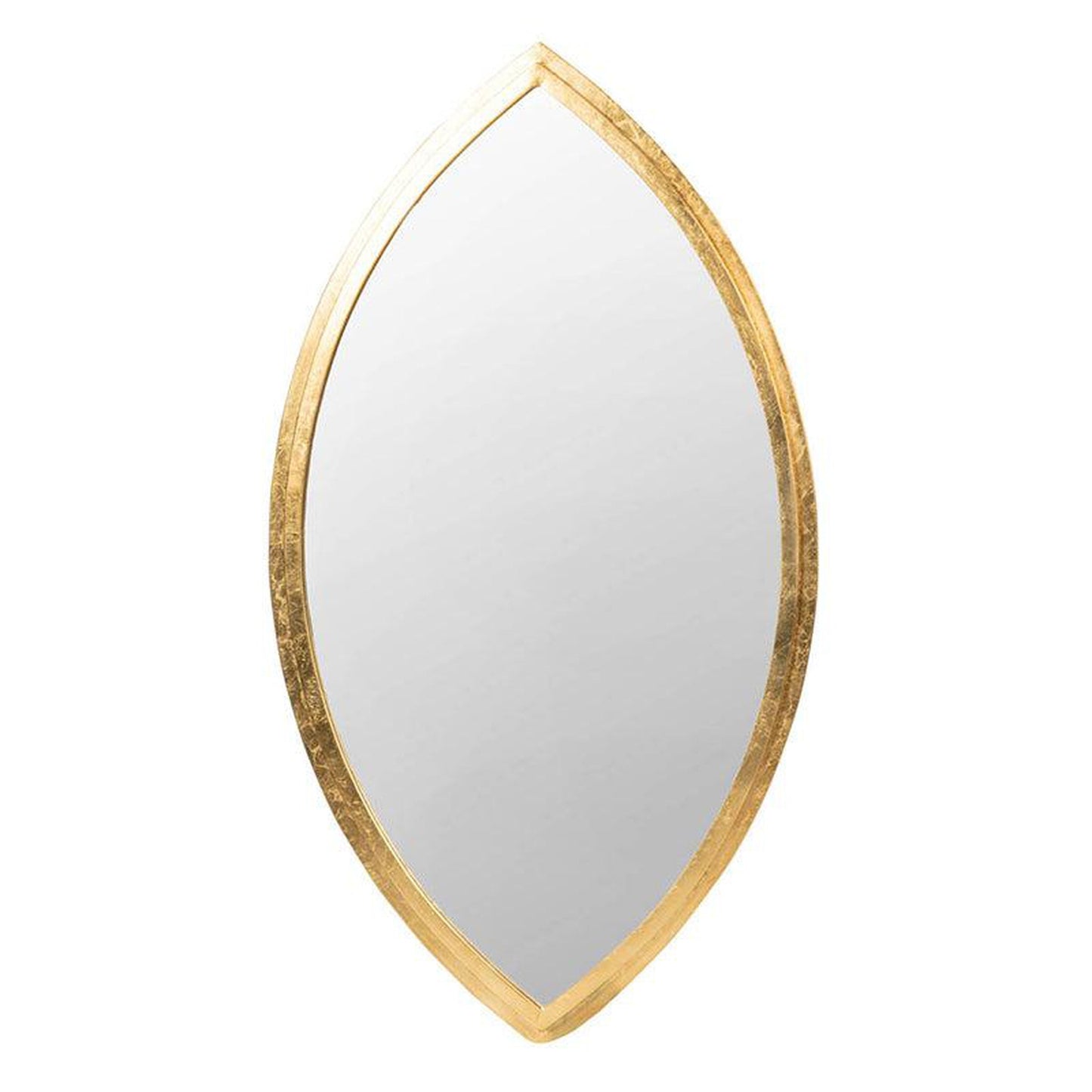 A&B Home 24" x 43" Bundle of 15 Dynamic Shape Gold Metal Frame Wall-Mounted Mirror