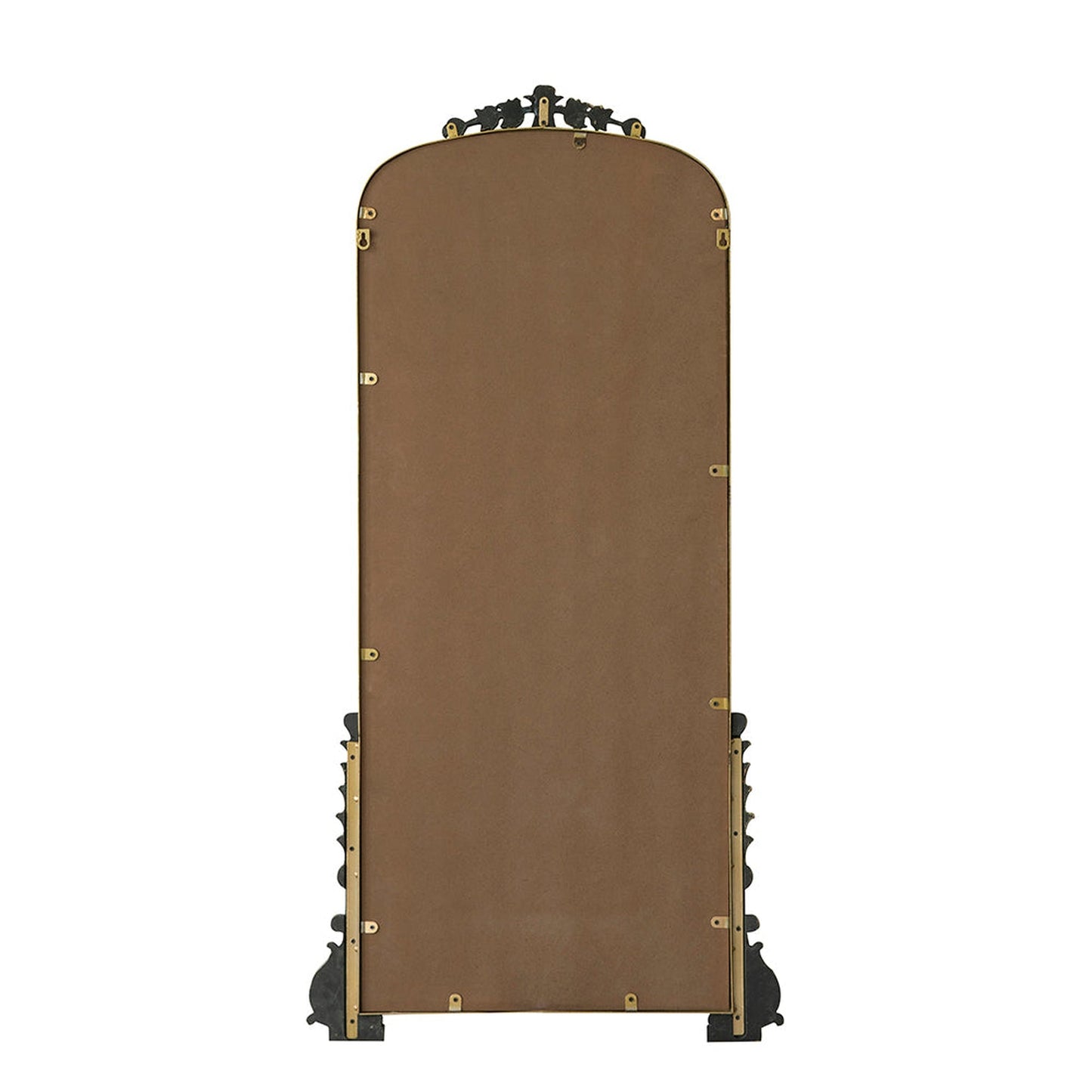 A&B Home 24" x 49" Bundle of 15 Rectangular Antique Gold Metal Frame Wall-Mounted Mirror