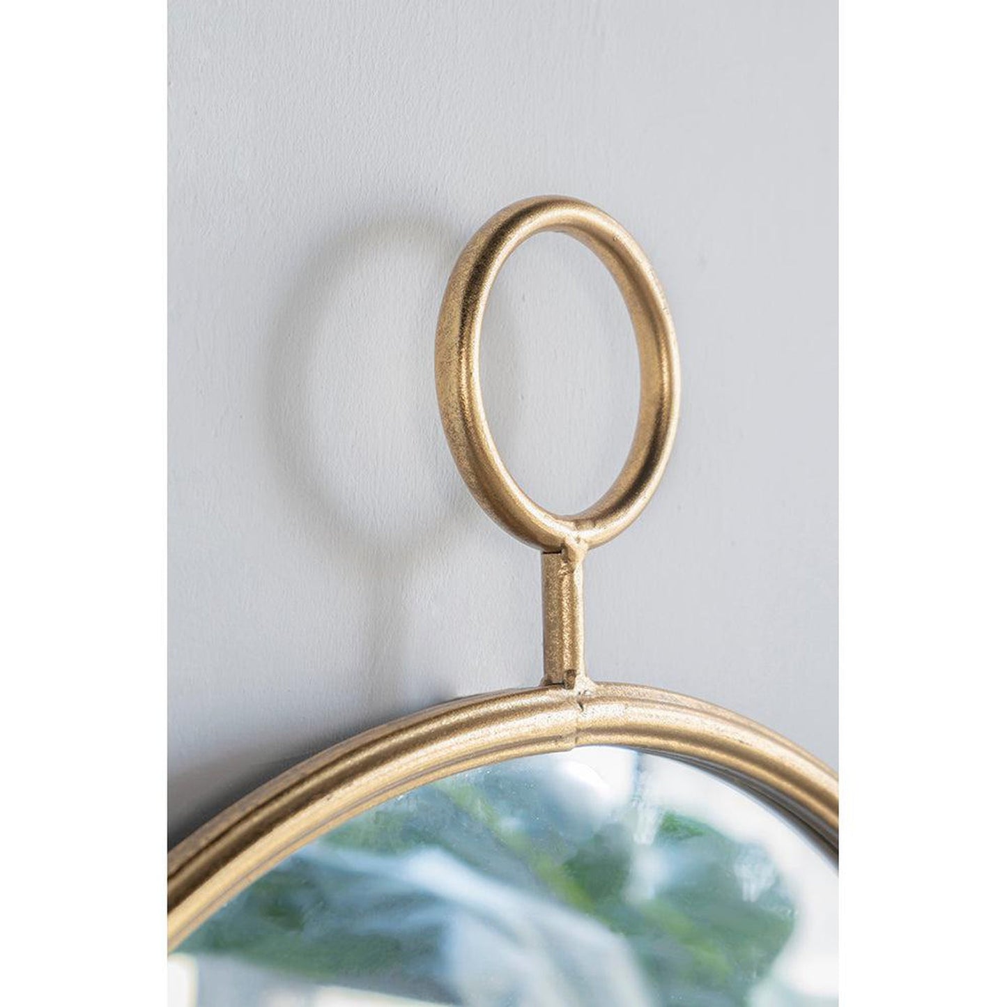 A&B Home 26" x 32" Bundle of 18 Round Gold Frame Wall-Mounted Mirror