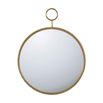 A&B Home 26" x 32" Bundle of 25 Round Gold Frame Wall-Mounted Mirror