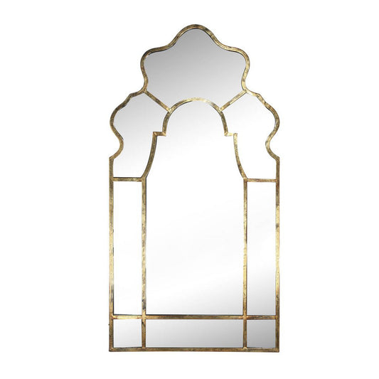 A&B Home 28" x 55" Bundle of 10 Full-Length Weathered Gold Metal Frame Wall-Mounted Mirror
