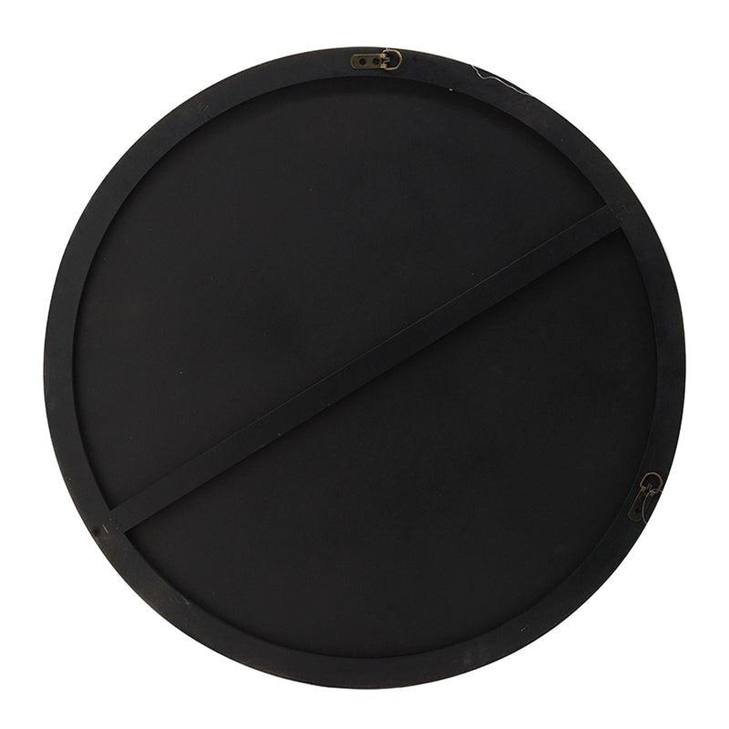 A&B Home 30" x 30" Bundle of 15 Circular Gold Wooden Frame Wall-Mounted Mirror