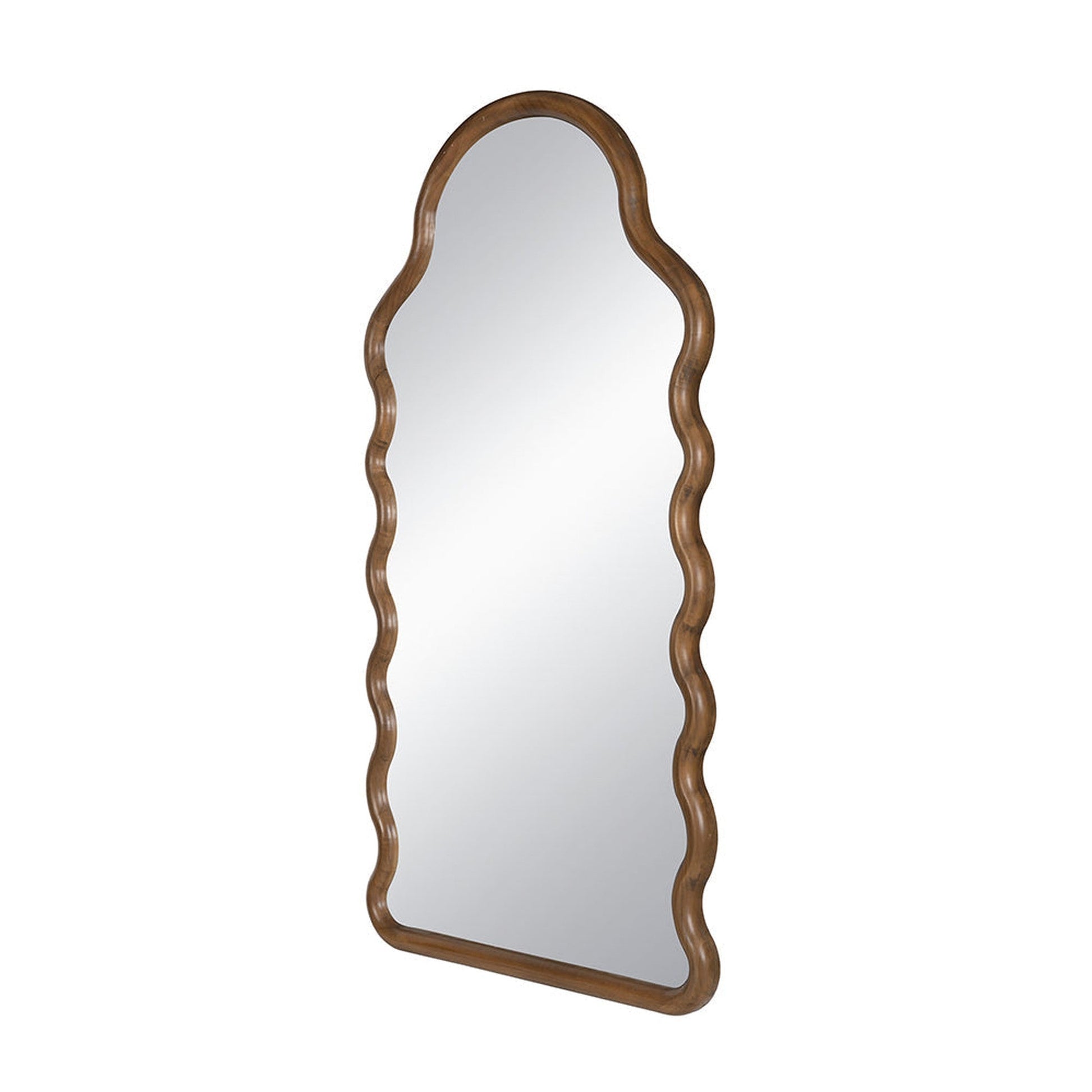 A&B Home 30" x 55" Bundle of 12 Arched Full-Length Solid Pine Wood Framed Wall-Mounted Mirror