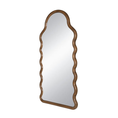 A&B Home 30" x 55" Bundle of 12 Arched Full-Length Solid Pine Wood Framed Wall-Mounted Mirror