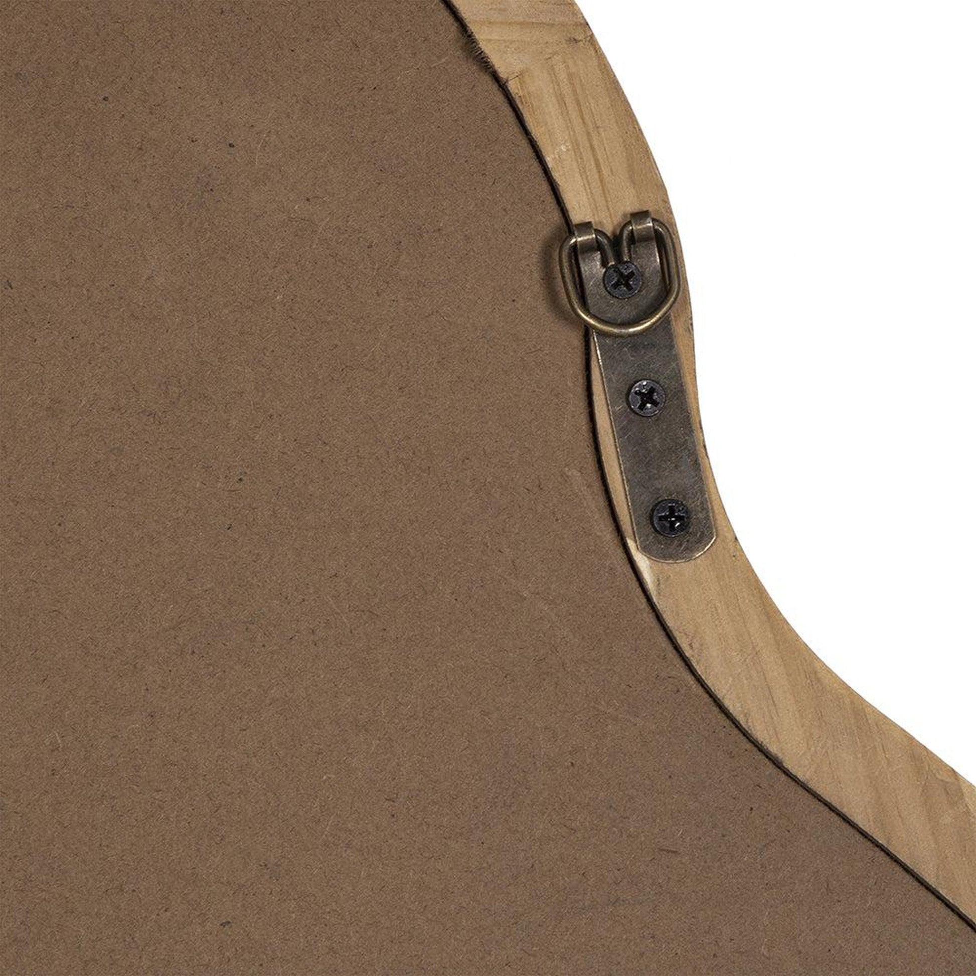 A&B Home 30" x 55" Bundle of 12 Arched Full-Length Solid Pine Wood Framed Wall-Mounted Mirror