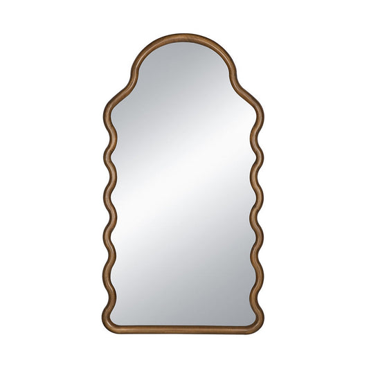 A&B Home 30" x 55" Bundle of 12 Arched Full-Length Solid Pine Wood Framed Wall-Mounted Mirror