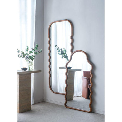 A&B Home 30" x 55" Bundle of 8 Arched Full-Length Solid Pine Wood Framed Wall-Mounted Mirror