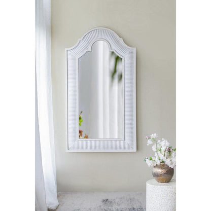 A&B Home 34" x 60" Bundle of 5 Rectangular Arched Gray Metal Framed Wall-Mounted Mirror