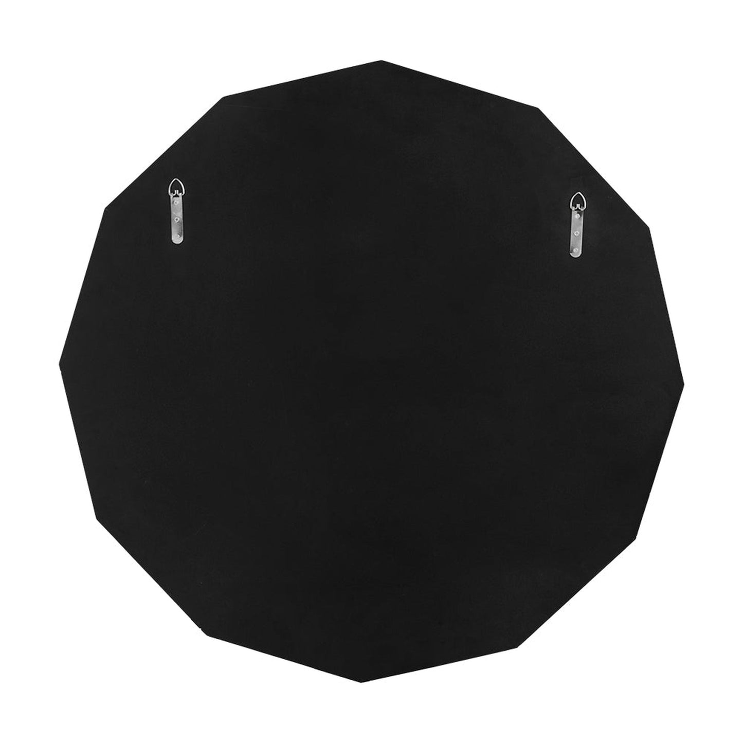 A&B Home 35" x 35" Bundle of 8 Round Brushed Metallic Gold Wooden Frame Wall-Mounted Mirror