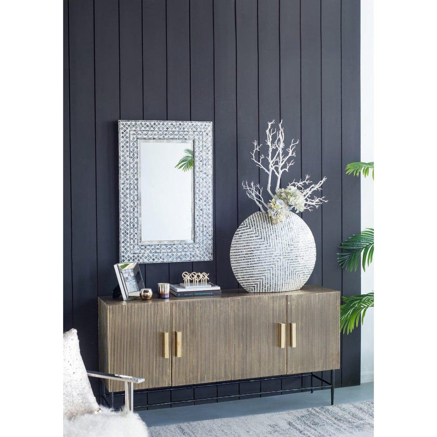 A&B Home 36" x 24" Bundle of 20 Rectangular Silver Metal Frame Wall-Mounted Mirror