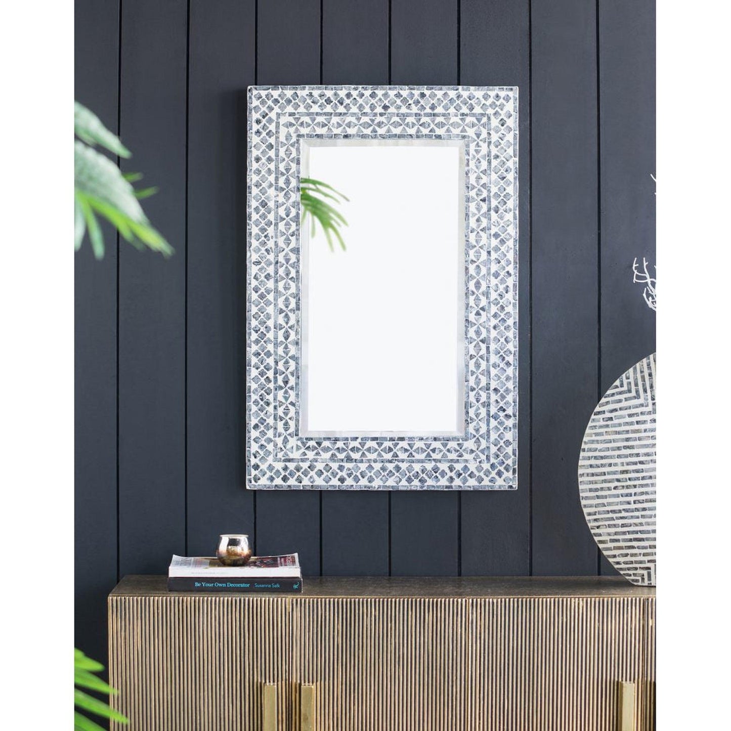 A&B Home 36" x 24" Bundle of 20 Rectangular Silver Metal Frame Wall-Mounted Mirror