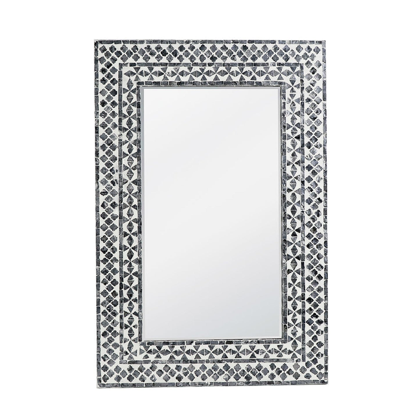 A&B Home 36" x 24" Bundle of 20 Rectangular Silver Metal Frame Wall-Mounted Mirror