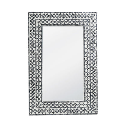 A&B Home 36" x 24" Bundle of 20 Rectangular Silver Metal Frame Wall-Mounted Mirror