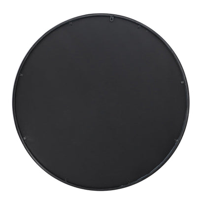 A&B Home 36" x 36" Bundle of 9 Round Black Antique Metal Frame Wall-Mounted