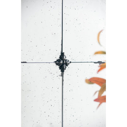 A&B Home 36" x 36" Bundle of 9 Square Shaped Antique Glass Wall-Mounted Mirror