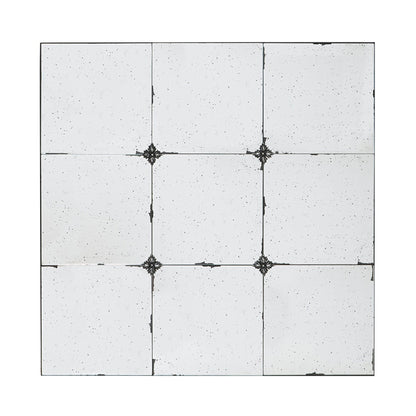 A&B Home 36" x 36" Bundle of 9 Square Shaped Antique Glass Wall-Mounted Mirror