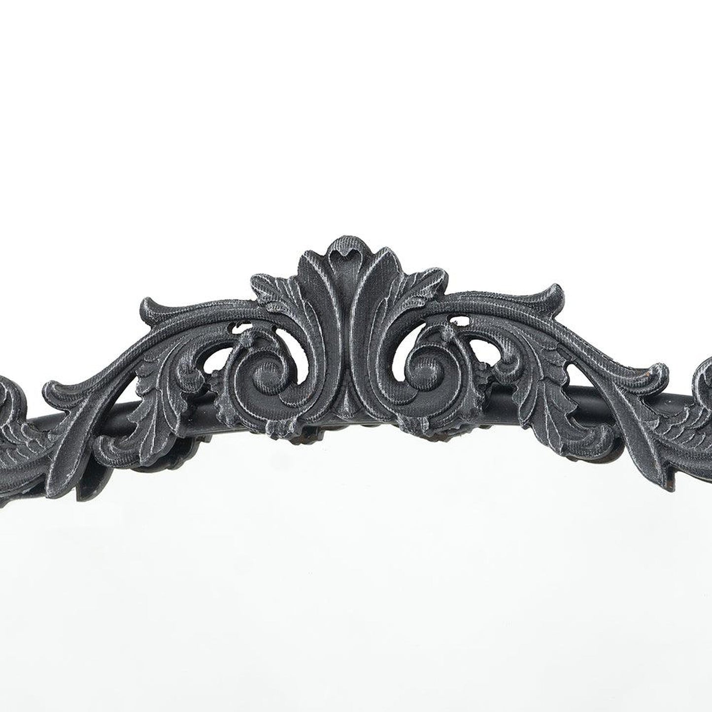 A&B Home 36" x 66" Bundle of 8 Black Frame Full-Length Arched Freestanding Mirror