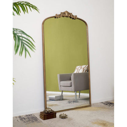 A&B Home 36" x 66" Bundle of 8 Full-Length Gold Metal Frame Wall-Mounted Mirror