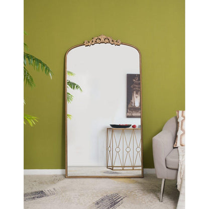 A&B Home 36" x 66" Bundle of 8 Full-Length Gold Metal Frame Wall-Mounted Mirror