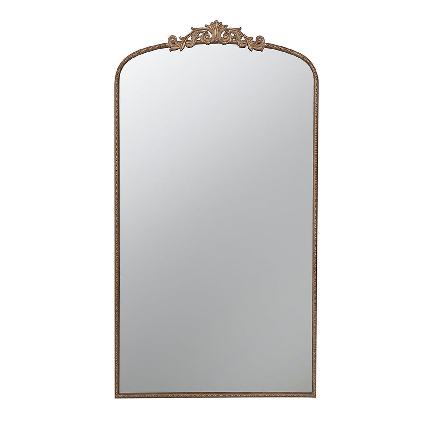 A&B Home 36" x 66" Bundle of 8 Full-Length Gold Metal Frame Wall-Mounted Mirror