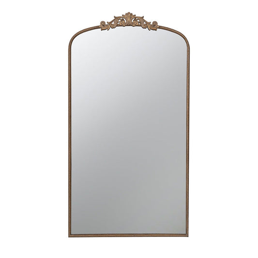 A&B Home 36" x 66" Bundle of 8 Full-Length Gold Metal Frame Wall-Mounted Mirror