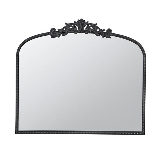 A&B Home 40" x 31" Bundle of 10 Rectangular Arched Black Metal Frame Wall-Mounted Mirror