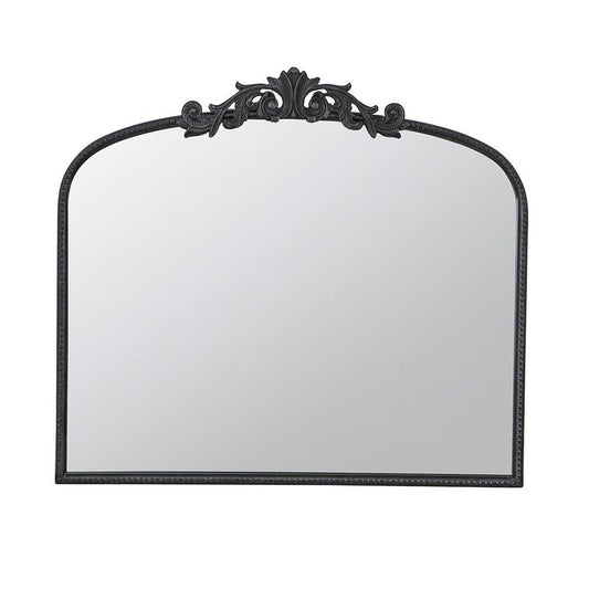 A&B Home 40" x 31" Bundle of 15 Rectangular Arched Black Metal Frame Wall-Mounted Mirror