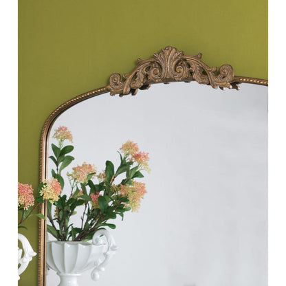 A&B Home 40" x 32" Bundle of 15 Rectangular Gold Metal Frame Wall-Mounted Mirror