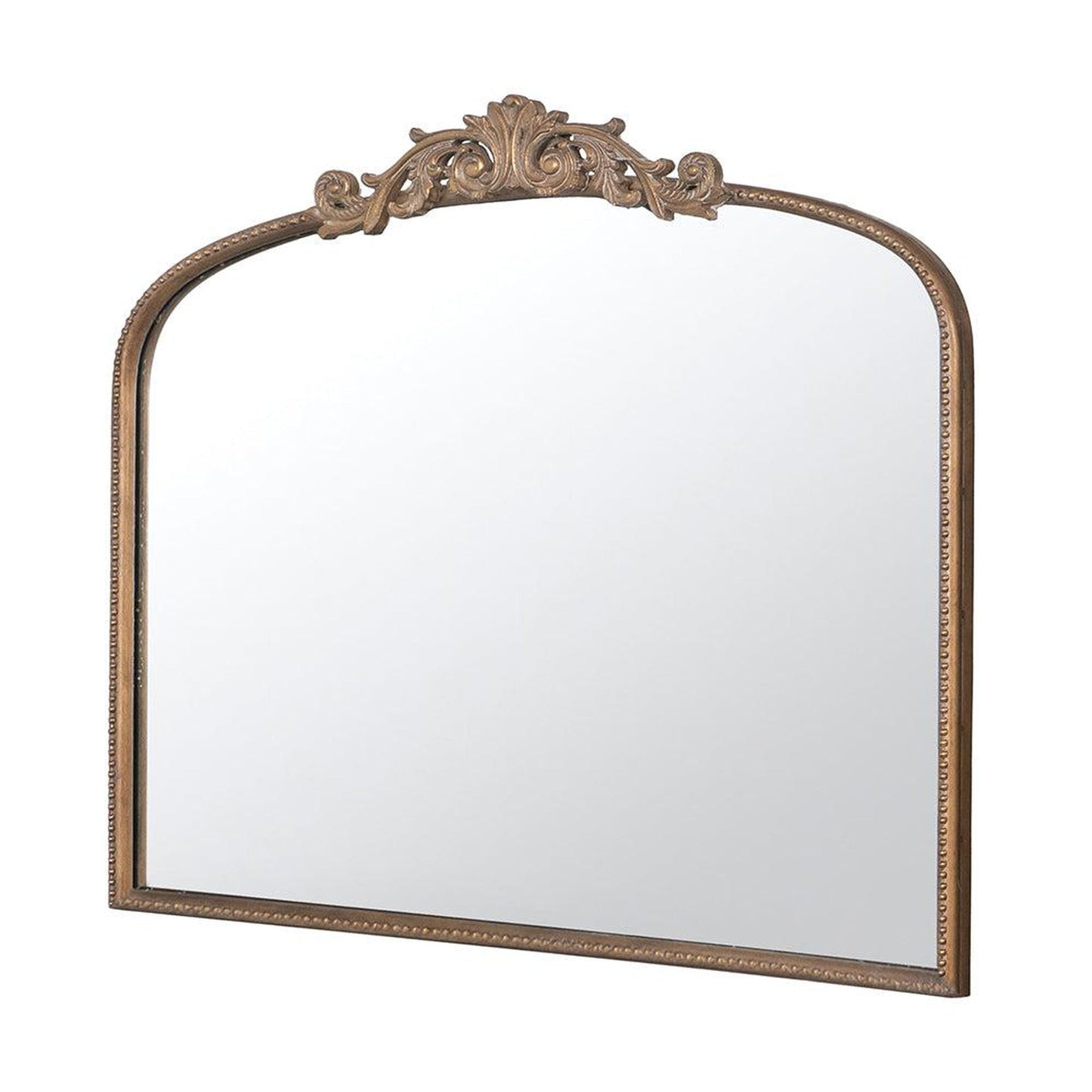 A&B Home 40" x 32" Bundle of 15 Rectangular Gold Metal Frame Wall-Mounted Mirror